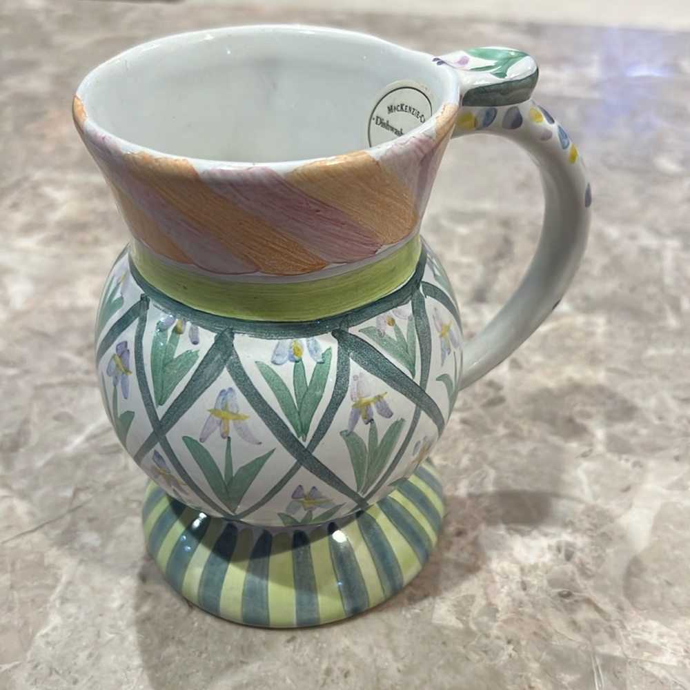 Rare Mackenzie Childs Taylor Mug Bearded (1 mug)